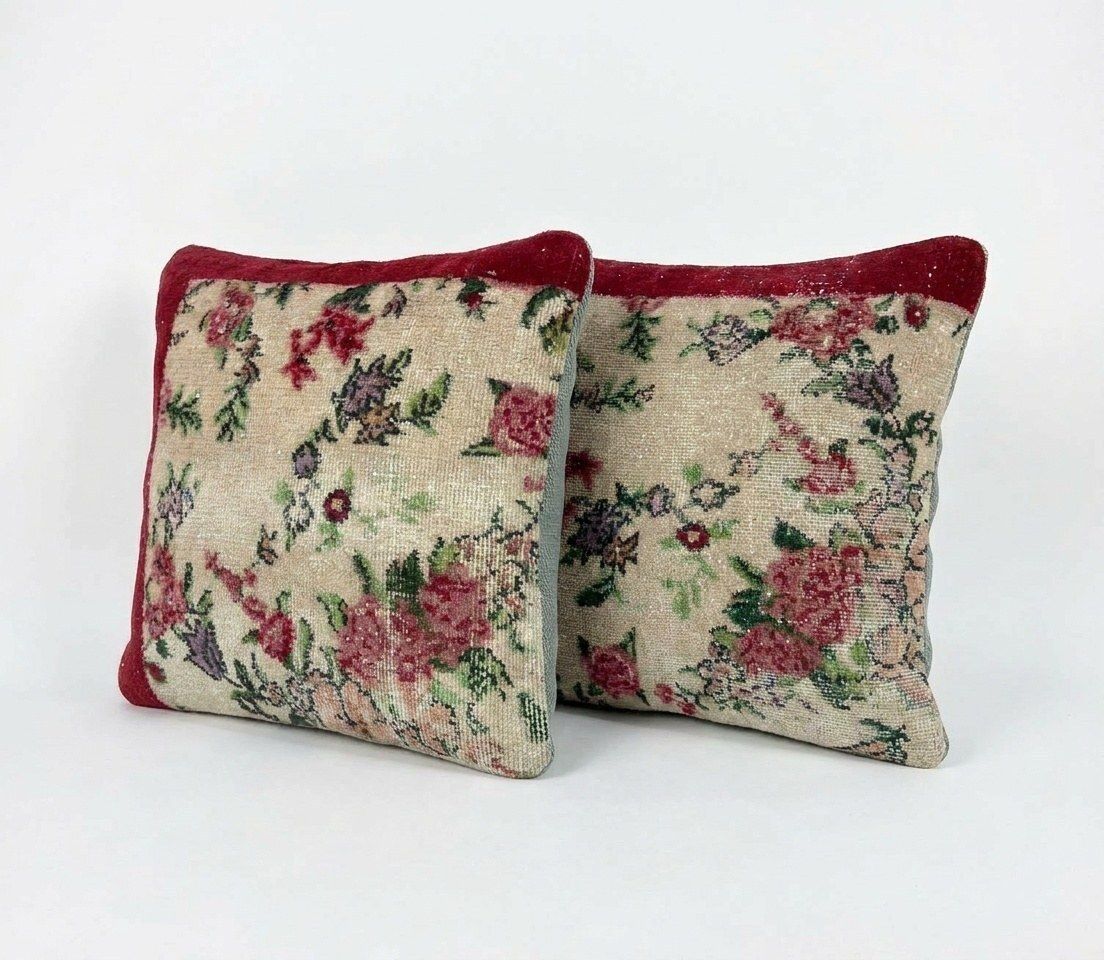 Housse de coussin en laine turque 60 x 60 cm, lot de deux photo furniture