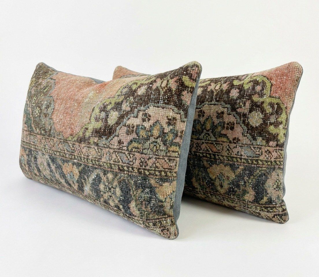 Bohemian Turkish Bedding Rug Pillow Cover 38 X 120 Cm & 39 X 120 Cm   Set Of Two photo furniture