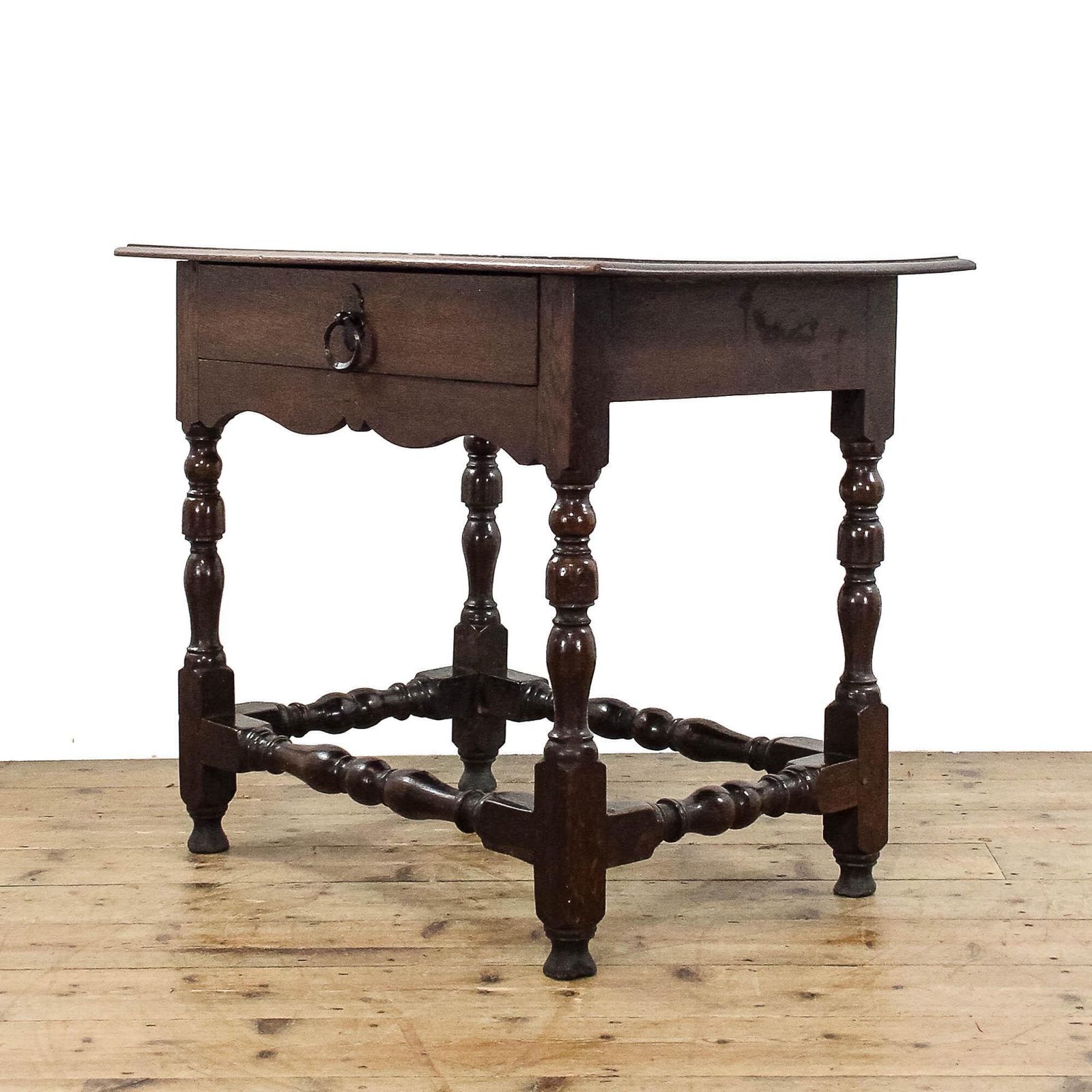 Antique 18th Century Oak Lowboy Side Table | Antique Tables | Antique Furniture | Antique Side Table (M 5878) photo furniture