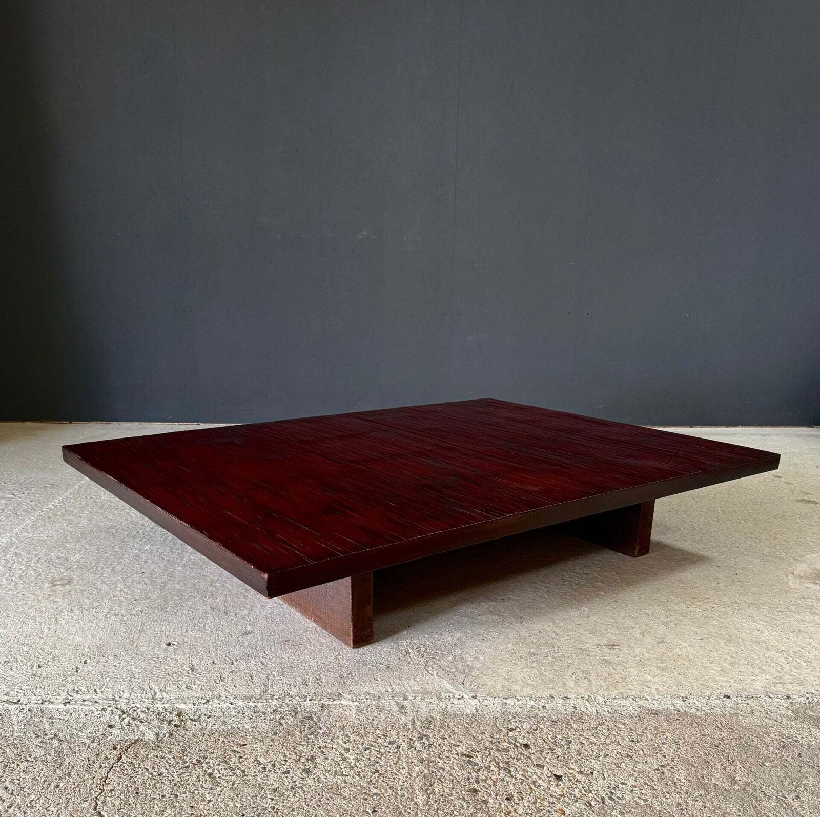 Opium Bamboo Salontafel van Axel Vervoordt, België jaren 1980 photo furniture