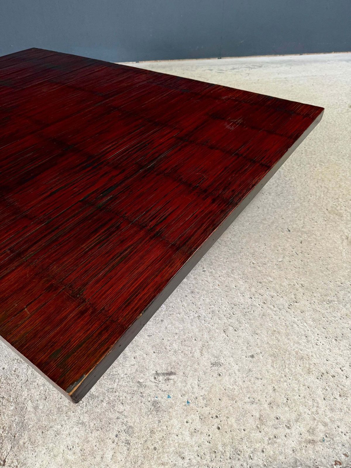 photo vintage Opium Bamboo Coffee Table By Axel Vervoordt, Belgium 1980's