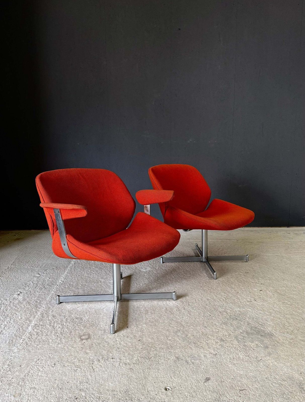 Mid-Century Modern Design "Exquis" Lounge Chair Set van Geoffrey Harcourt voor Artifort, Nederland, ca. jaren 1960 photo 650.0