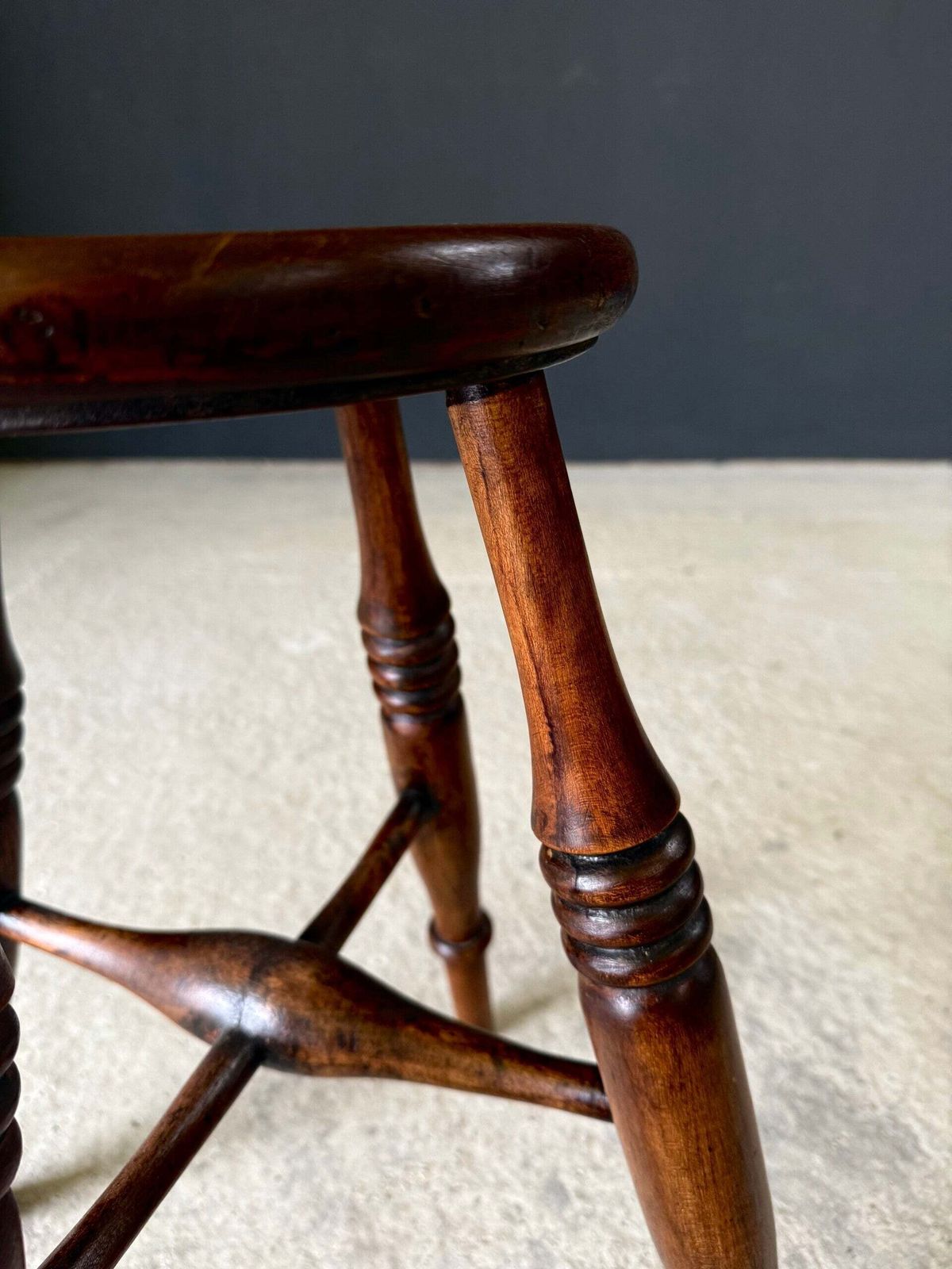 photo buy French Provincial Design Turned Stool, 1940's