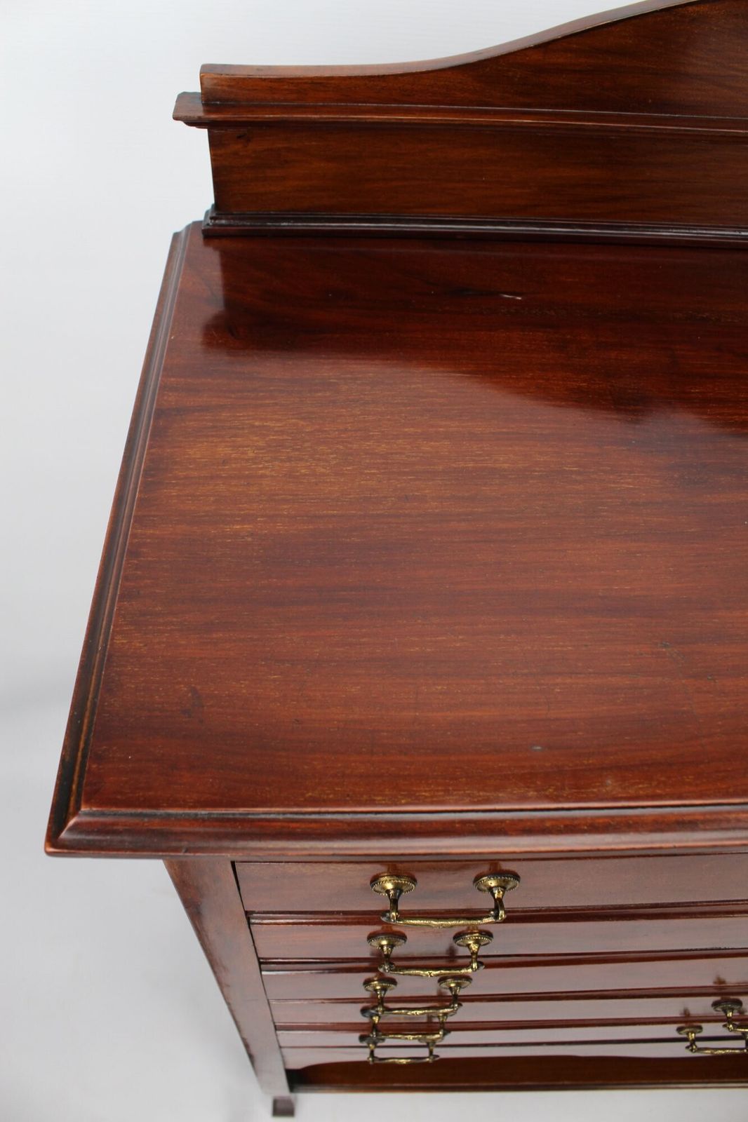 photo for sale Antique Edwardian Mahogany Music Cabinet