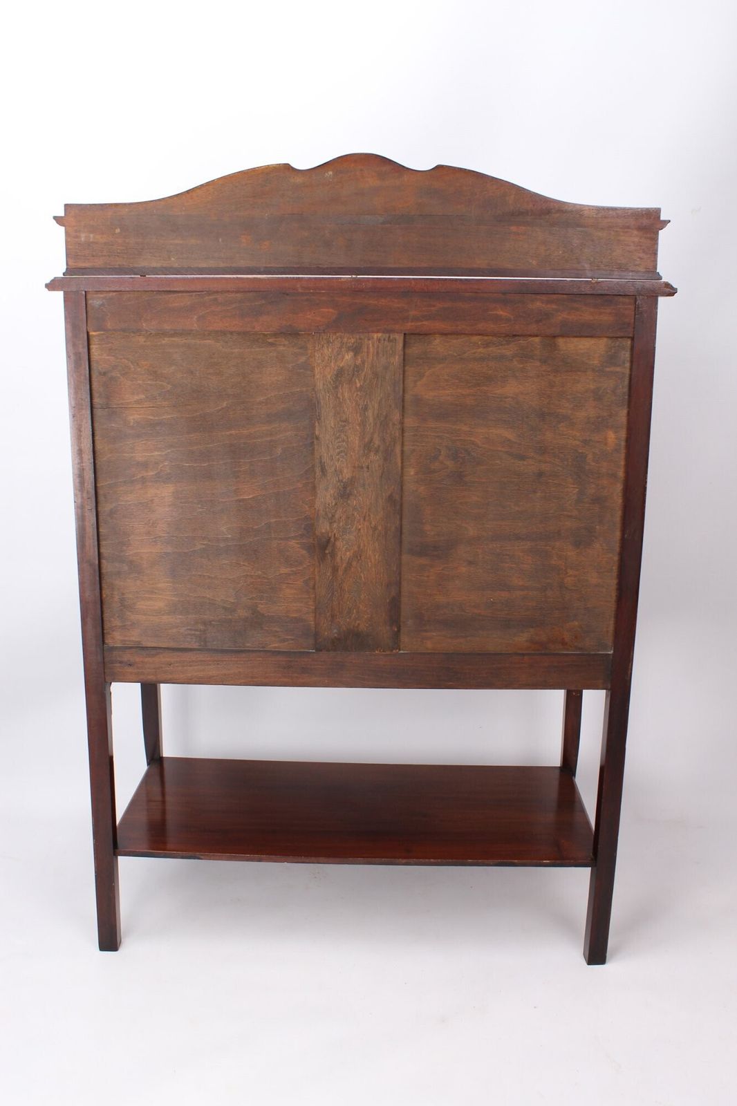 Furniture Antique Edwardian Mahogany Music Cabinet photo