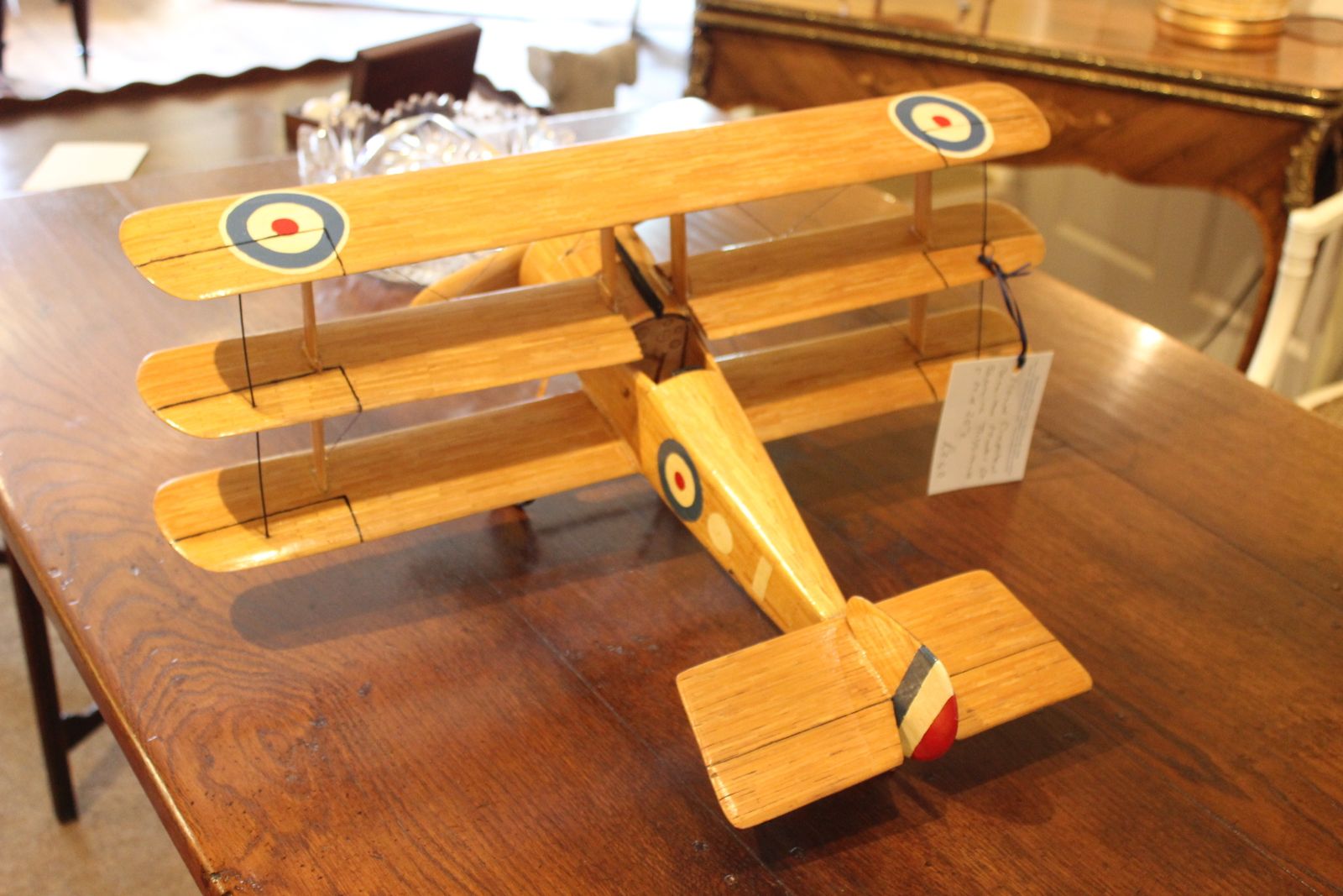 Detailed Handcrafted Model Of Sopwith Triplane photo 300.0