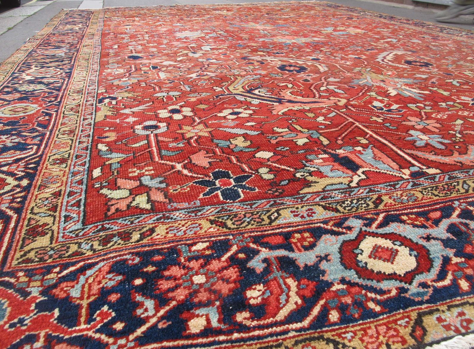 Heriz Carpet With All Over Design, 3.60m X 2.50m, Circa 1890
