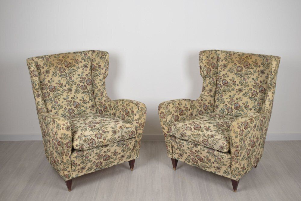 Italian Armchairs, 1950s, Set Of 2 photo vinterior