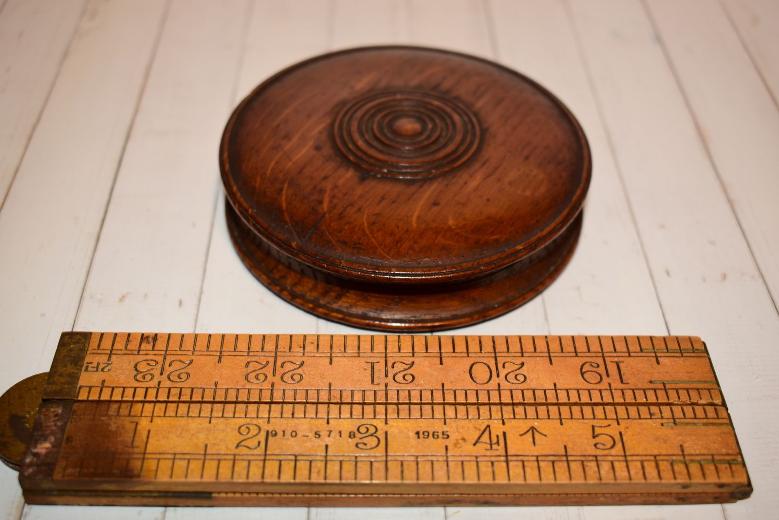 Museum Grade 1841 Tower Of London Fire Relic Oak Treen Box With Unique Provenance photo furniture