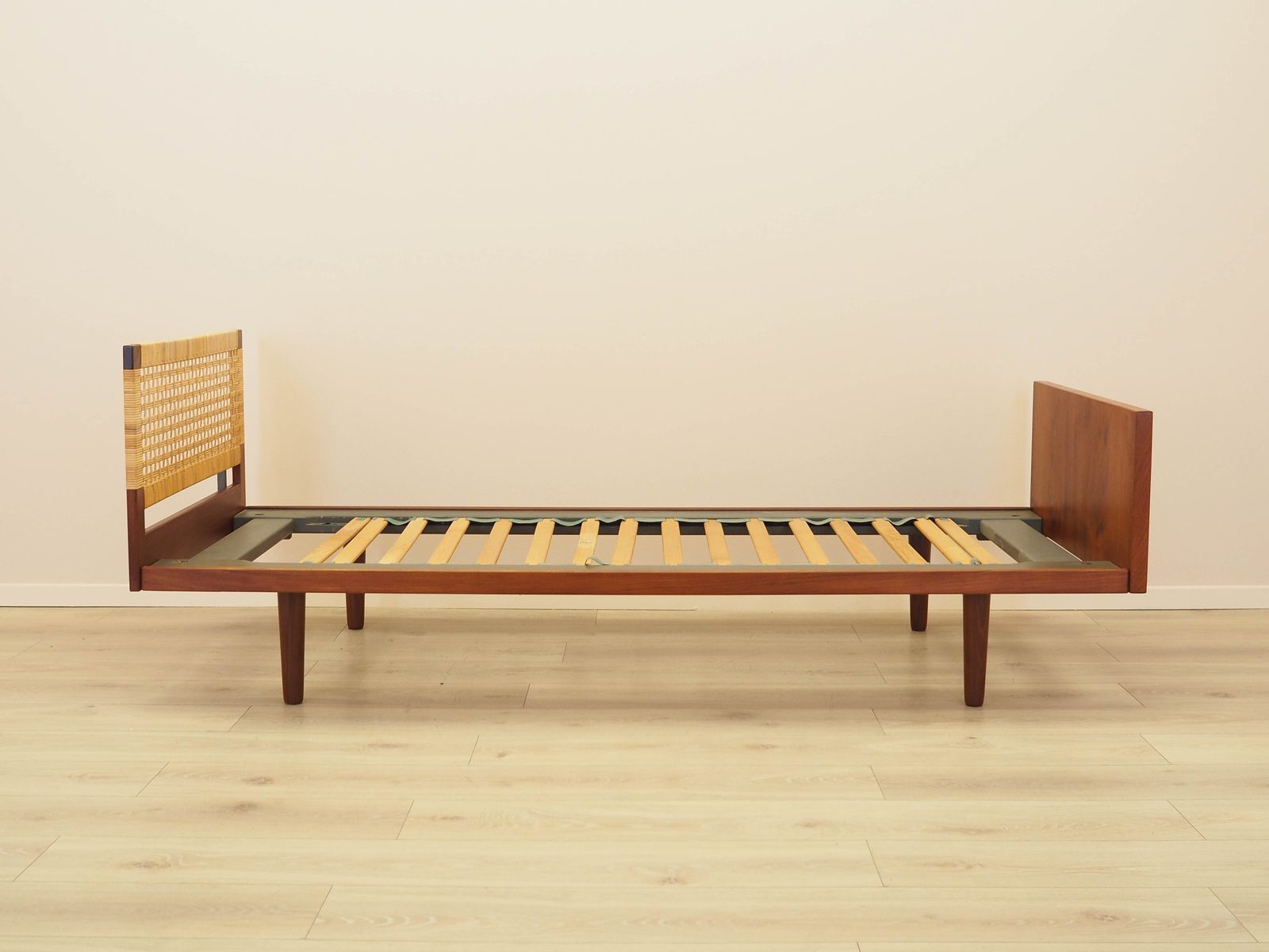 photo buy Teak Bed, Danish Design, 1960s, Designer: Hans J. Wegner, Manufacturer: Getama