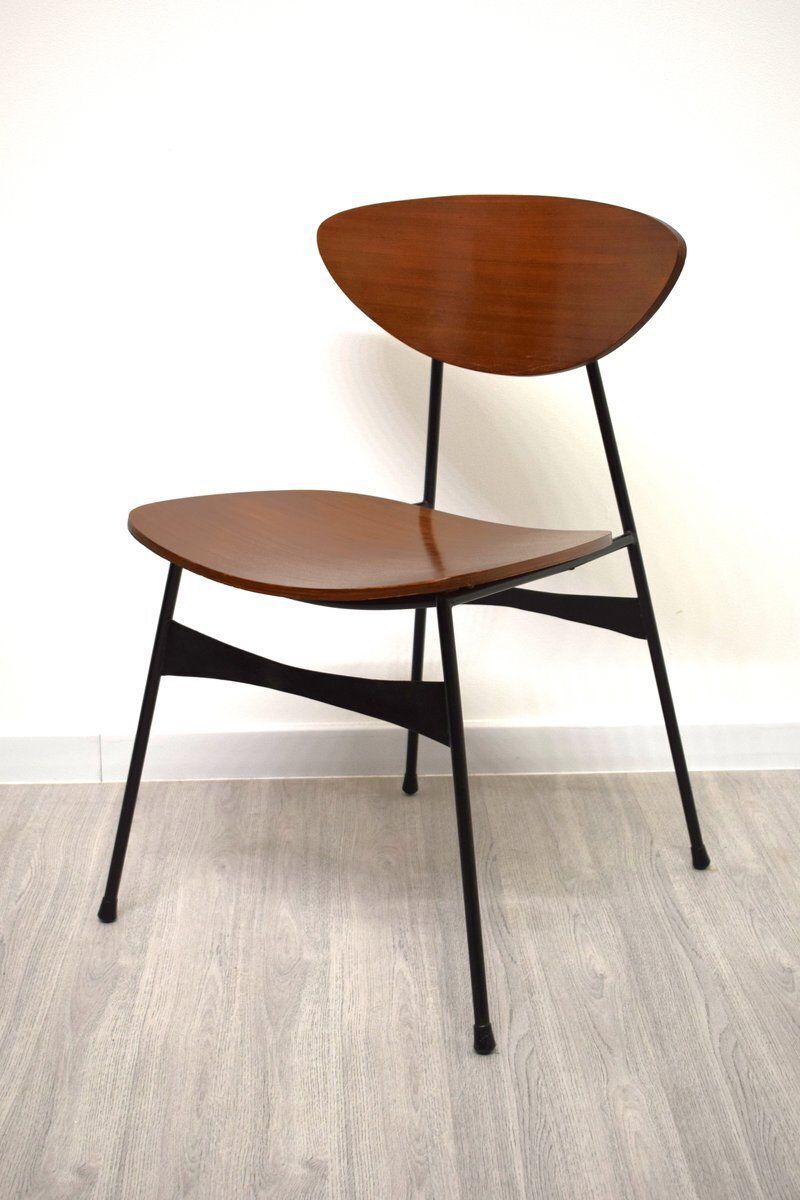 Chairs In Iron And Bentwood, 1950s, Set Of 4 photo Furniture