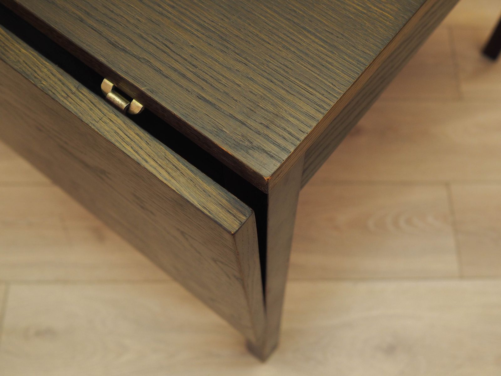 Table en chêne, design danois, années 1970, fabriquée au Danemark photo buy