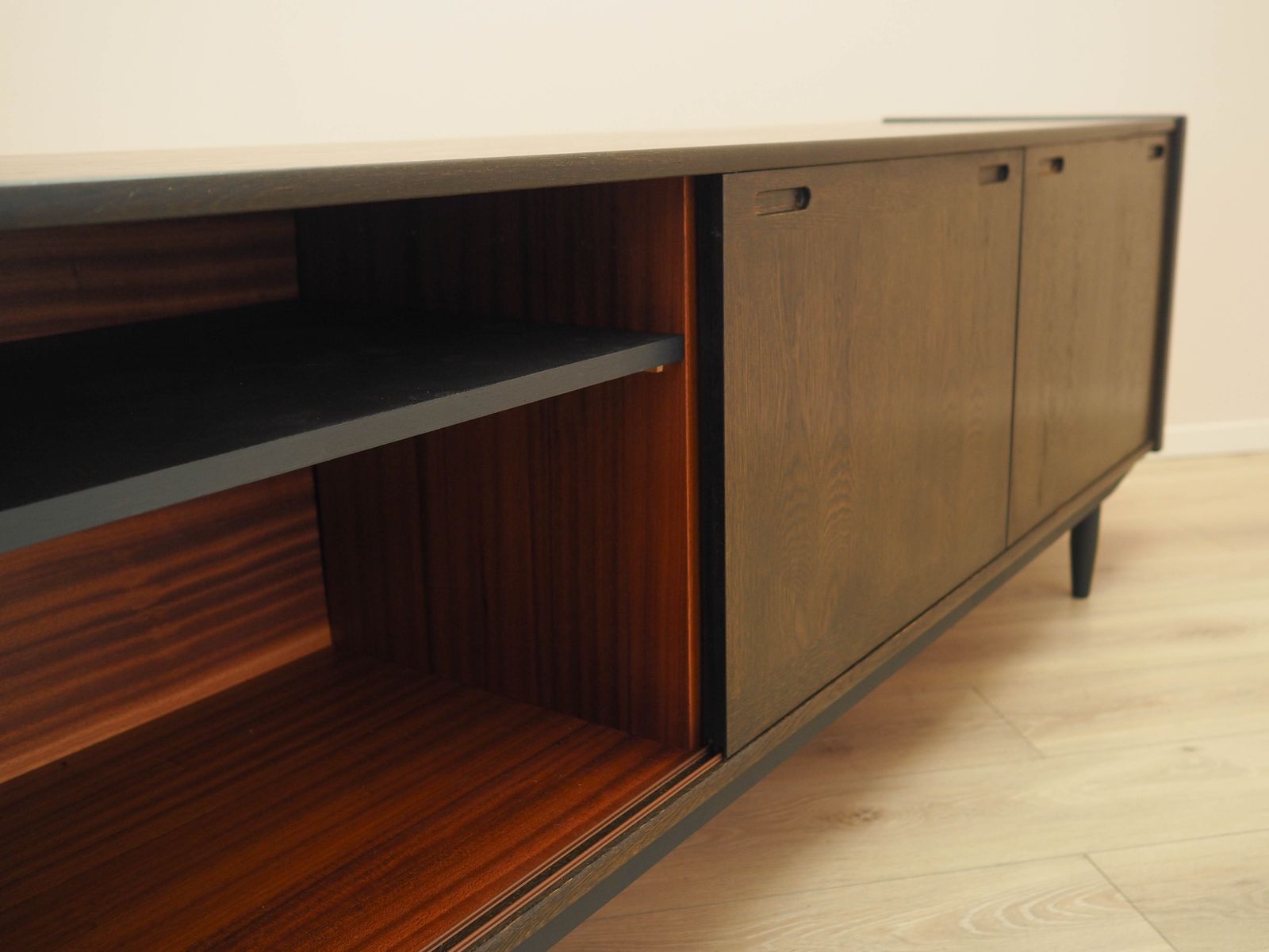 photo vintage Oak Sideboard, Danish Design, 1970s, Manufactured By Skovby Møbelfabrik