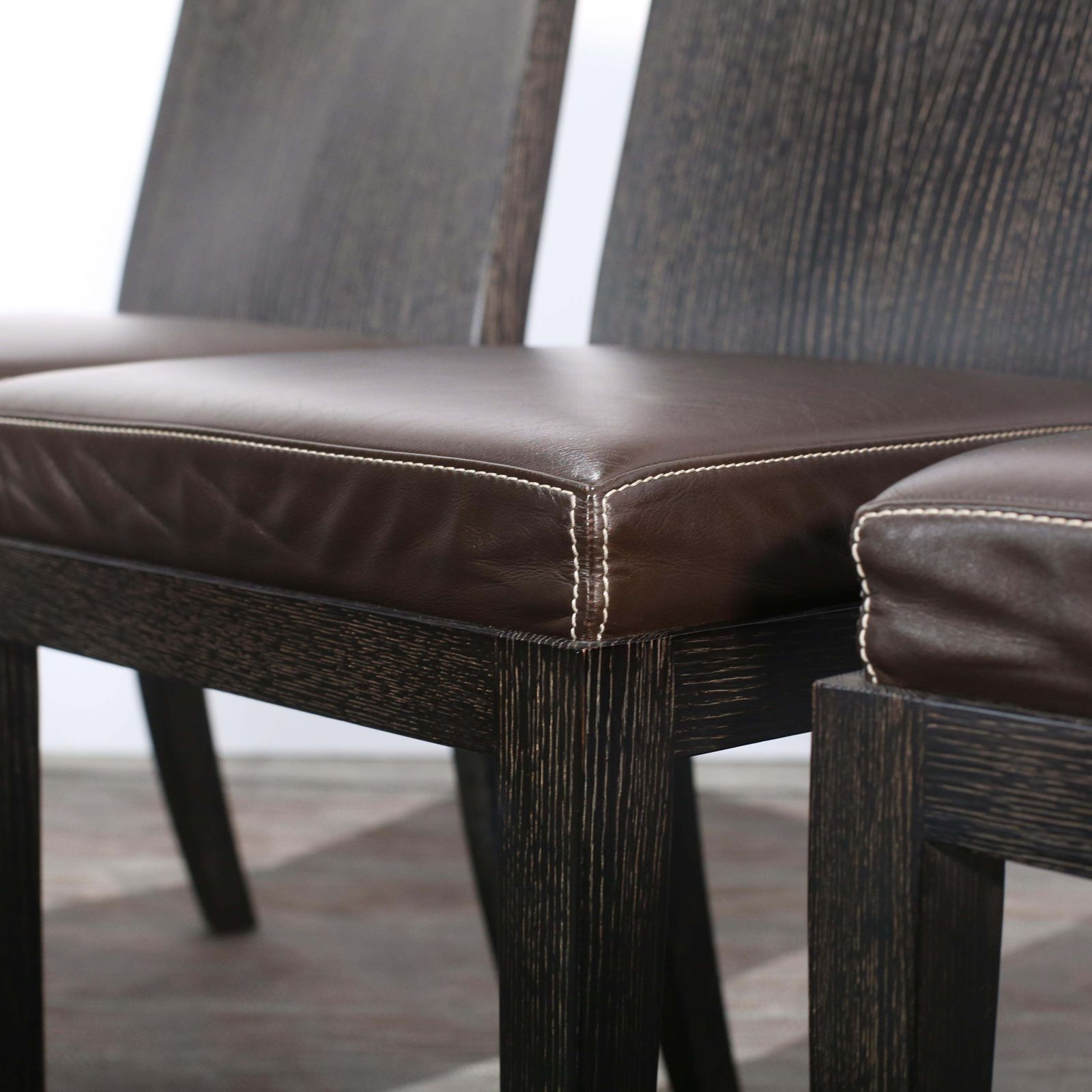 Hermès Reeditions Dining Chairs By Jean Michel Frank, Set Of Eight photo buy