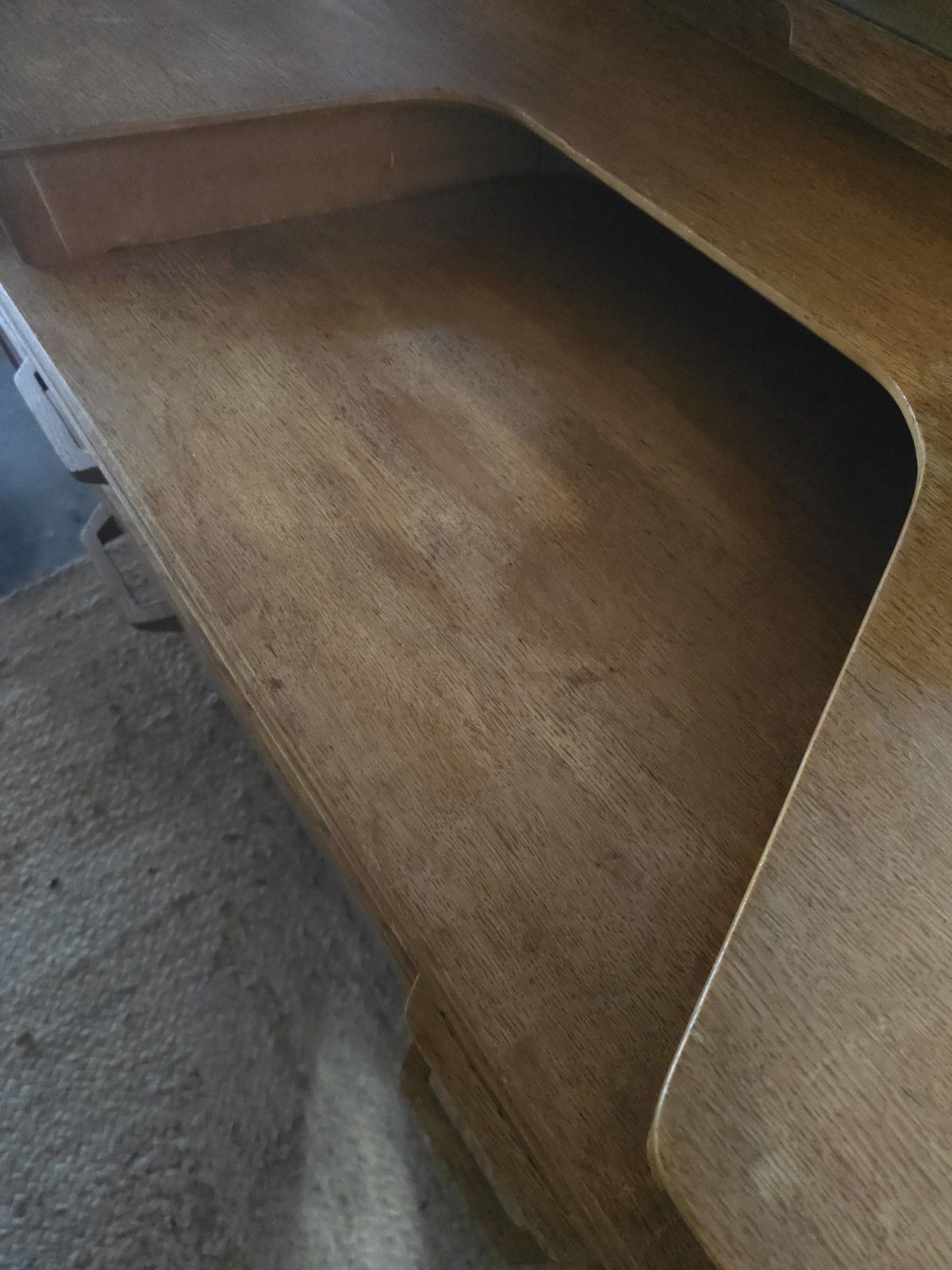 G Plan Dressing Table 1950s Mid Century Brandon Vintage Light Oak Retro Delivery photo vintage