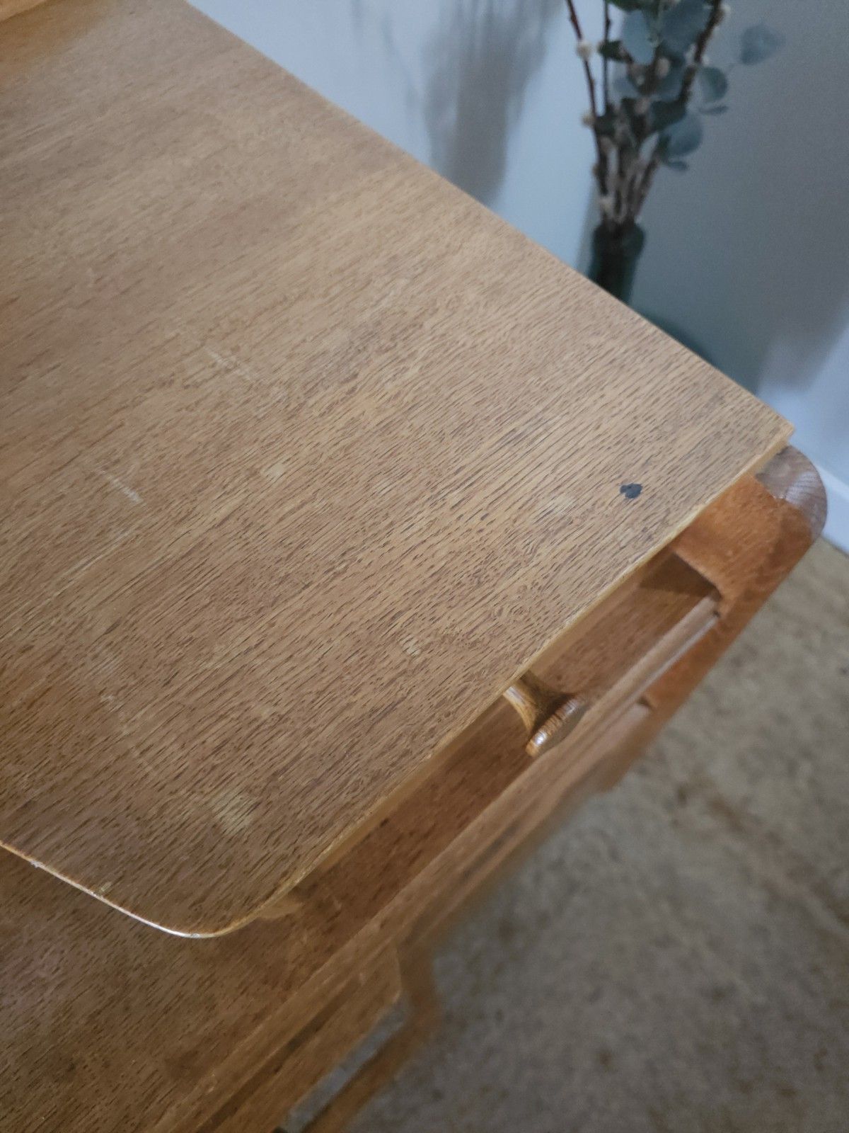 Furniture G Plan Dressing Table 1950s Mid Century Brandon Vintage Light Oak Retro Delivery photo