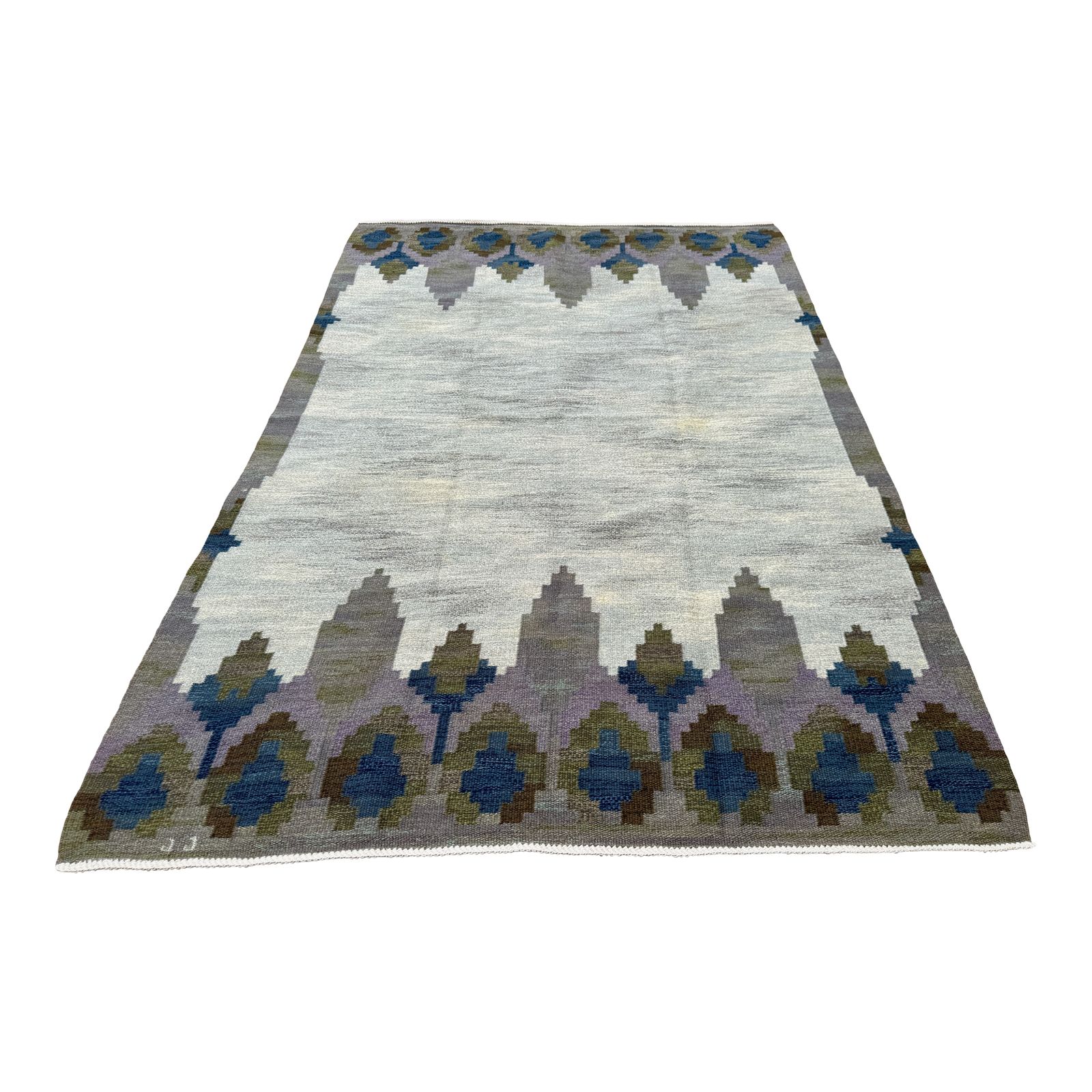 1950s Swedish Flatweave Rug By Judith Johansson photo furniture