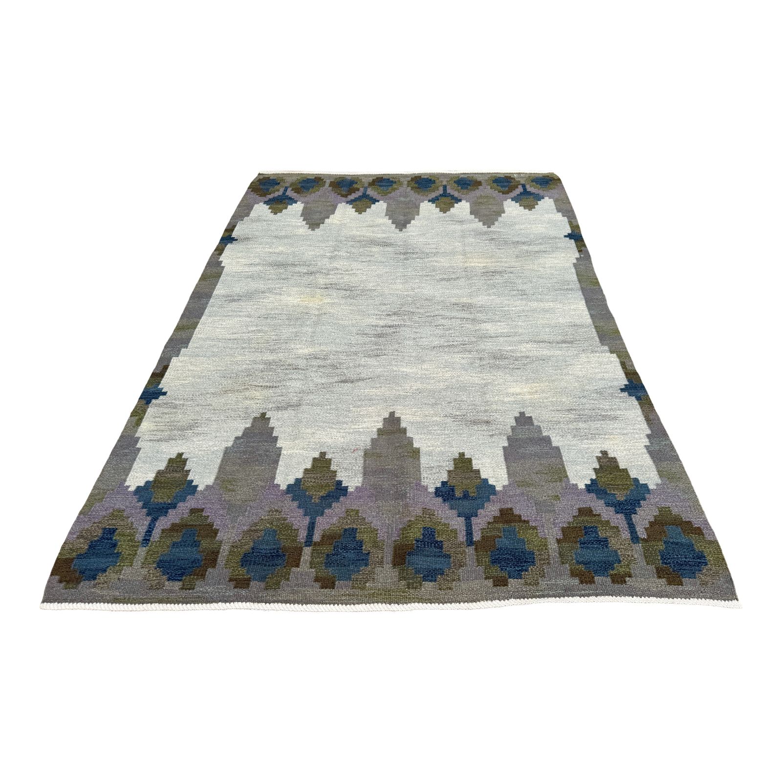1950s Swedish Flatweave Rug By Judith Johansson photo 4395.0