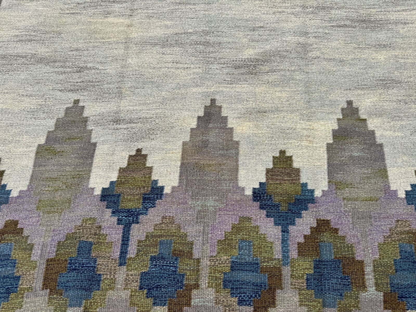 Textiles 1950s Swedish Flatweave Rug By Judith Johansson photo