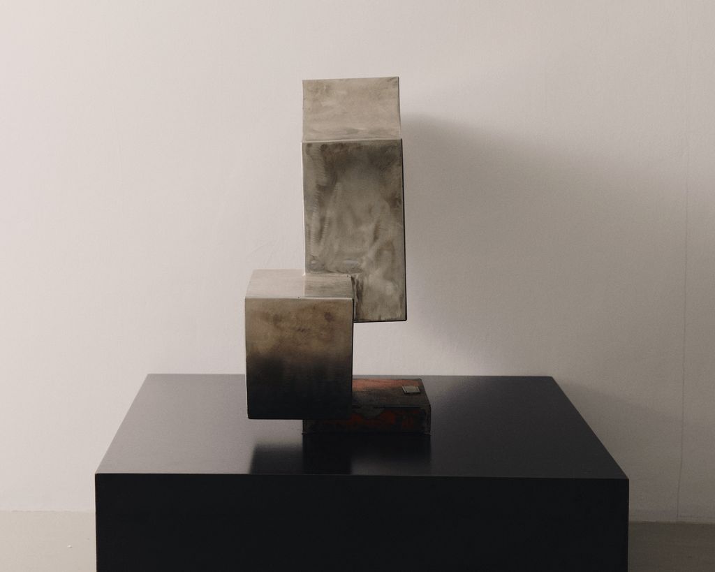 Untitled Work In Steel By Jean Laugier photo vinterior