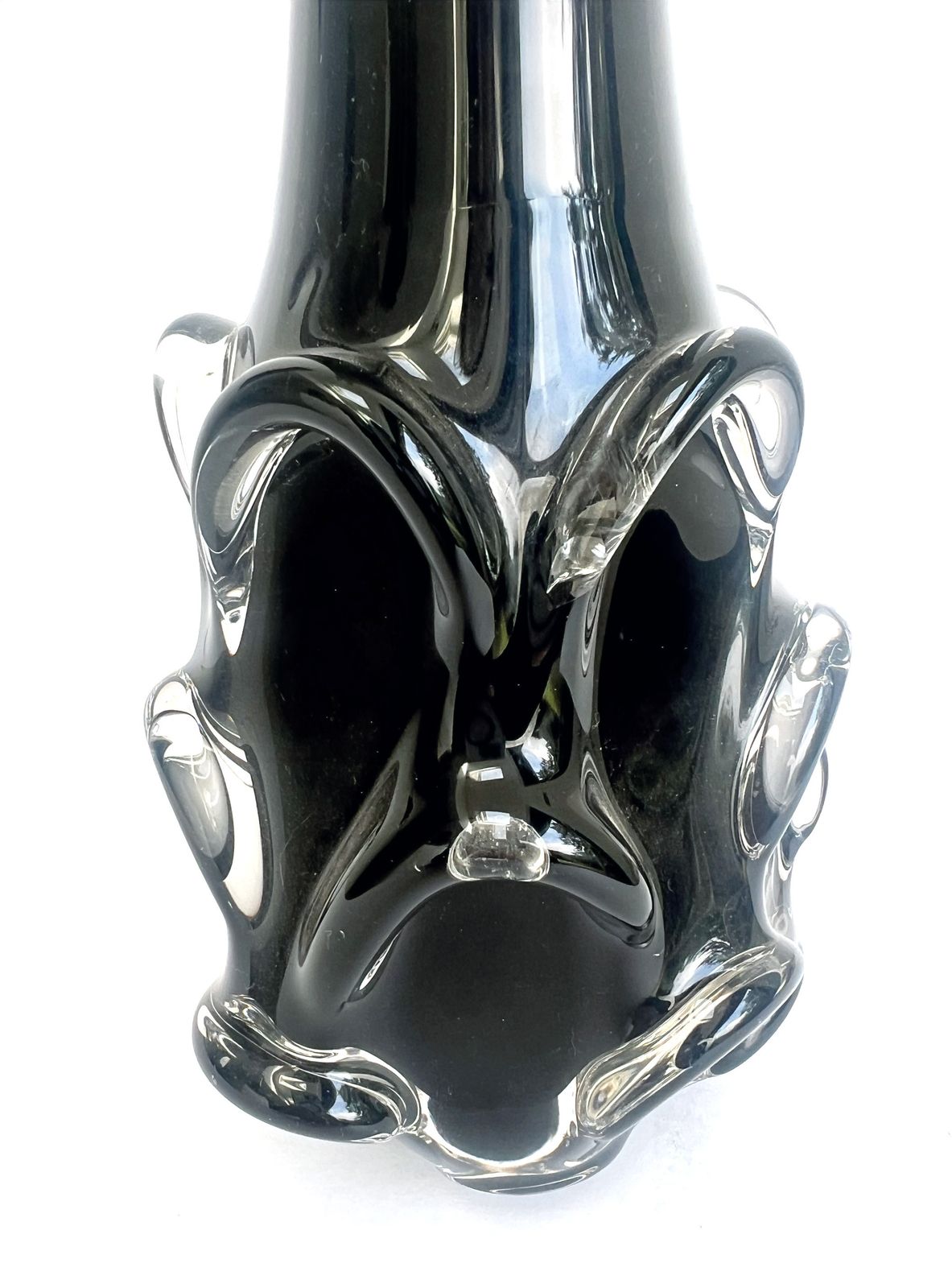 1960s/1970s Vase By Bo Borgstom For Aseda Glass, Swedish. Thumb Print Design photo 150.0