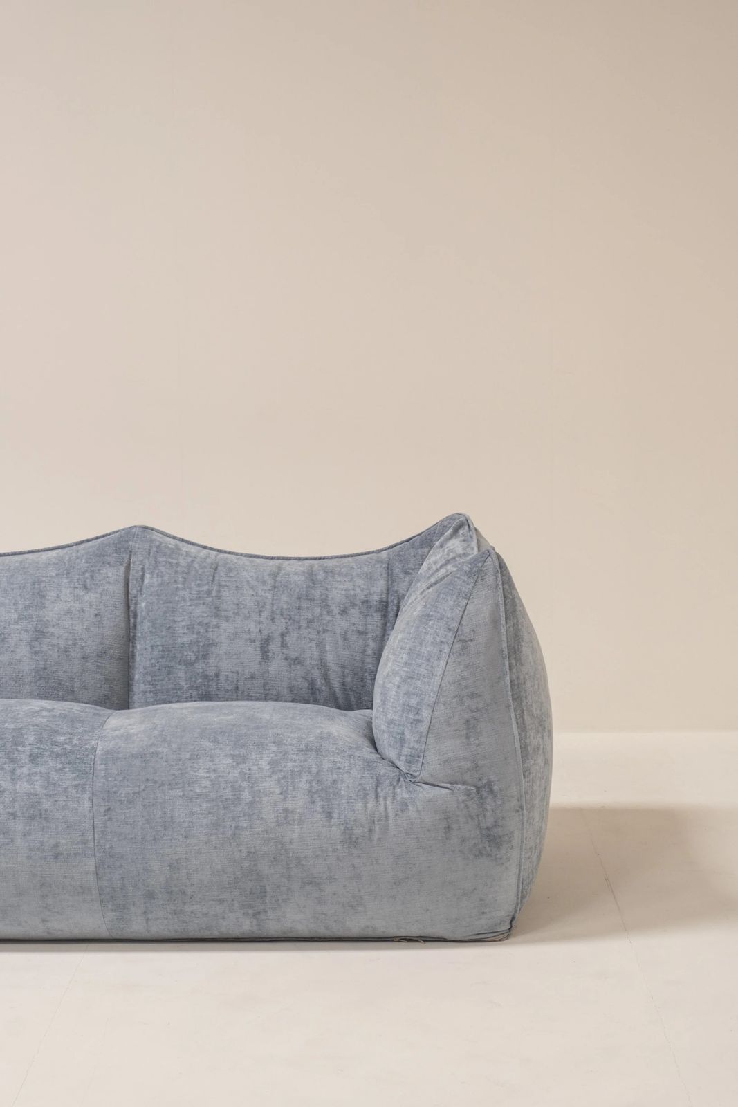 “Le Bambole” Sofa By Mario Bellini For B&B Italia, Velvet Upholstery, Italy, 1970s photo for sale