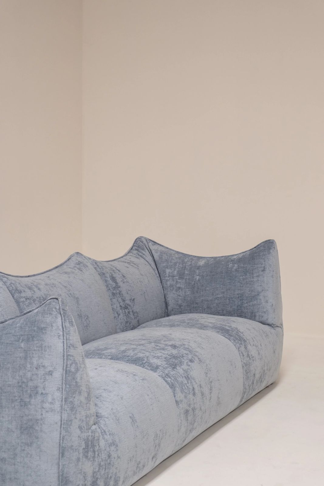 11834.0 “Le Bambole” Sofa By Mario Bellini For B&B Italia, Velvet Upholstery, Italy, 1970s photo