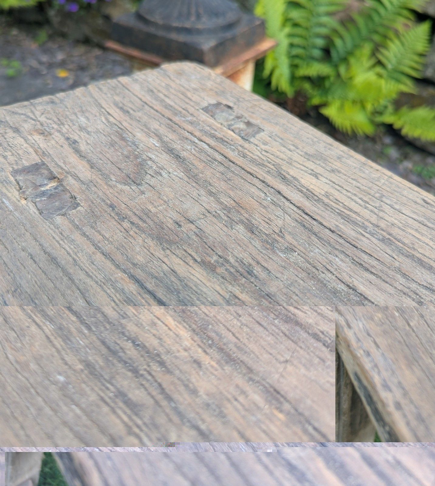 165.0 Rustic Reclaimed Vintage Elm Stool/Table Mark Ronson  Delivery Available 0310 photo