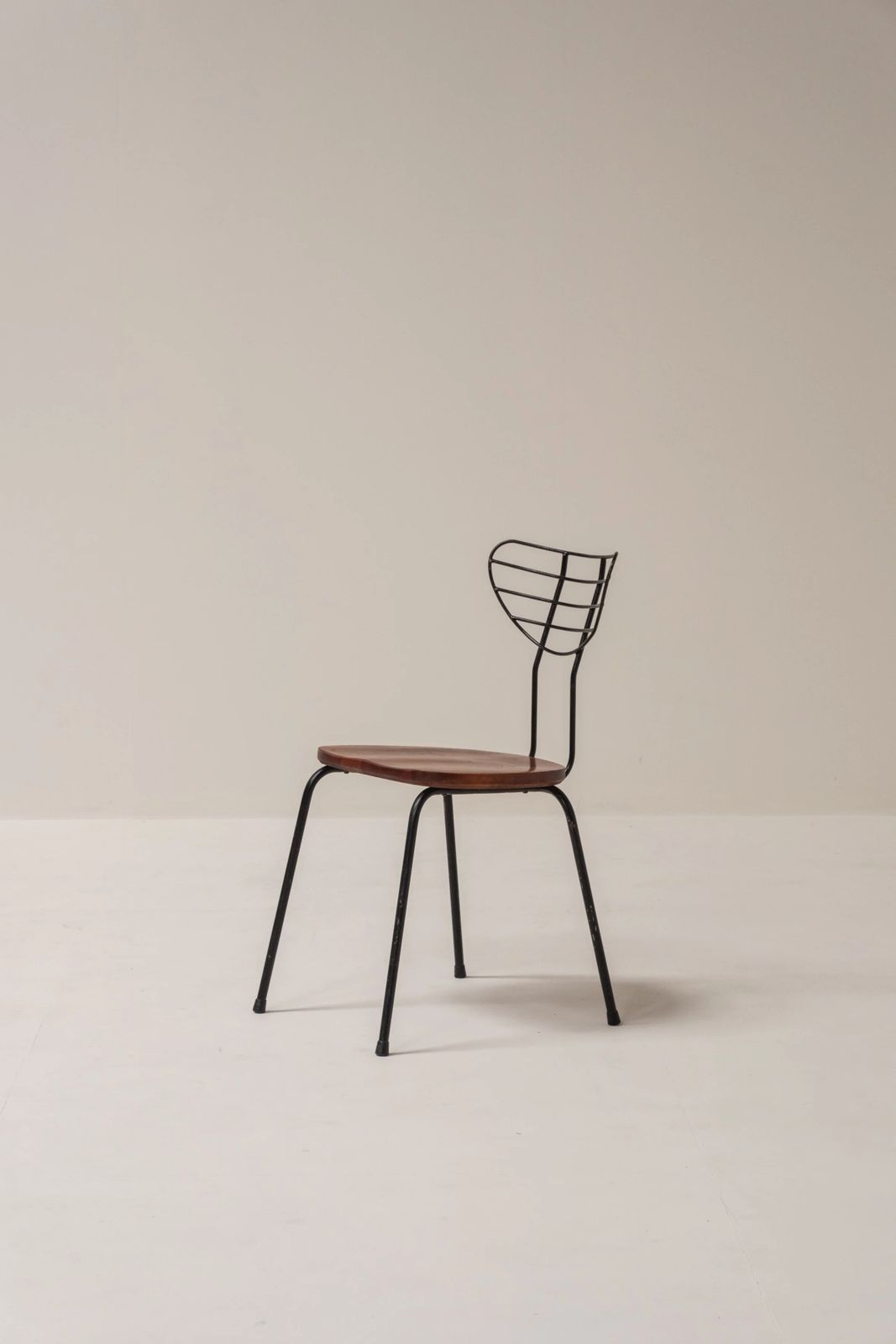 Set Of 6 ‘Radar’ Dining Chairs Attributed To Willy Van Der Meeren For Imexcotra, Belgium, 1950s photo 3424.0