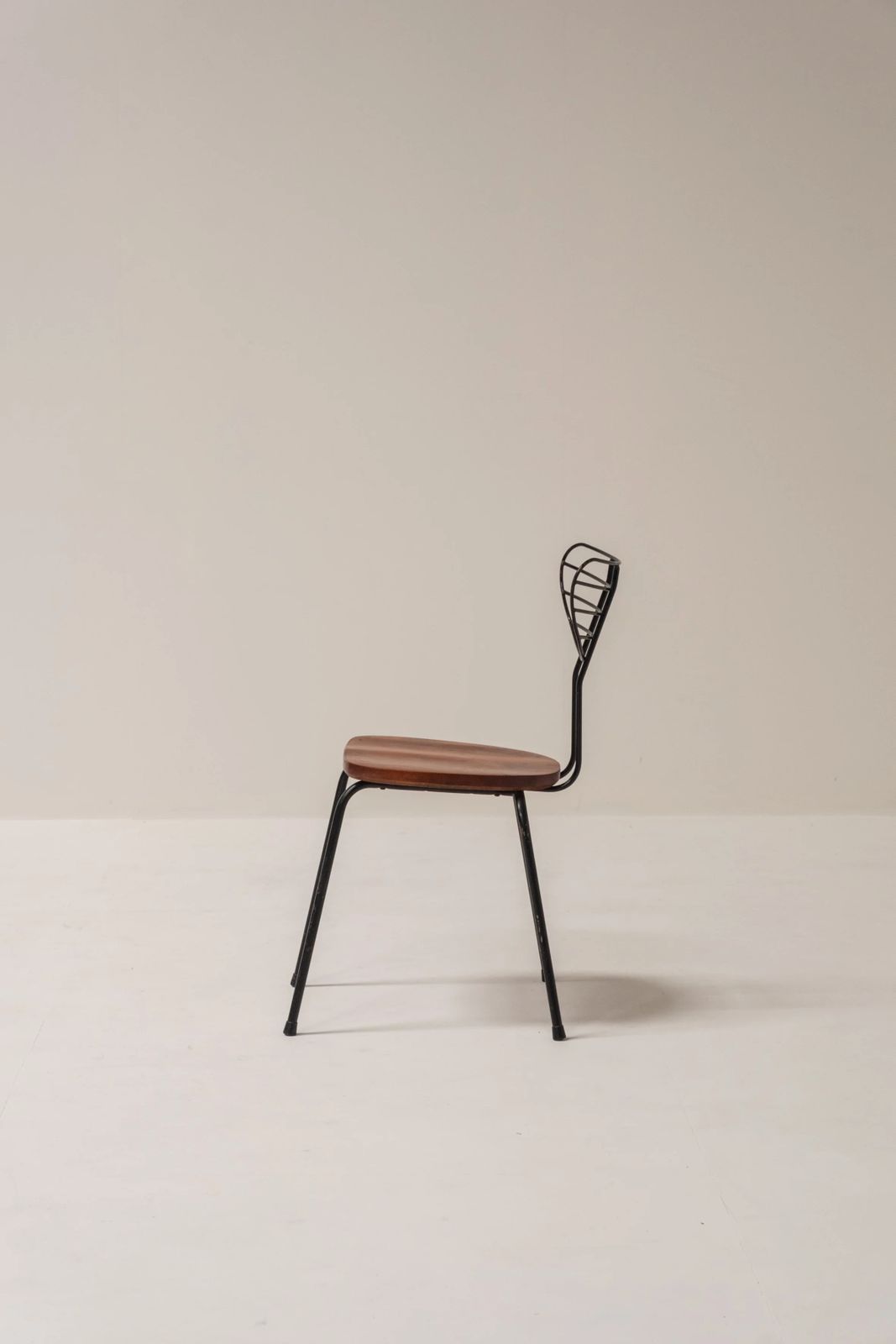 Set Of 6 ‘Radar’ Dining Chairs Attributed To Willy Van Der Meeren For Imexcotra, Belgium, 1950s photo buy