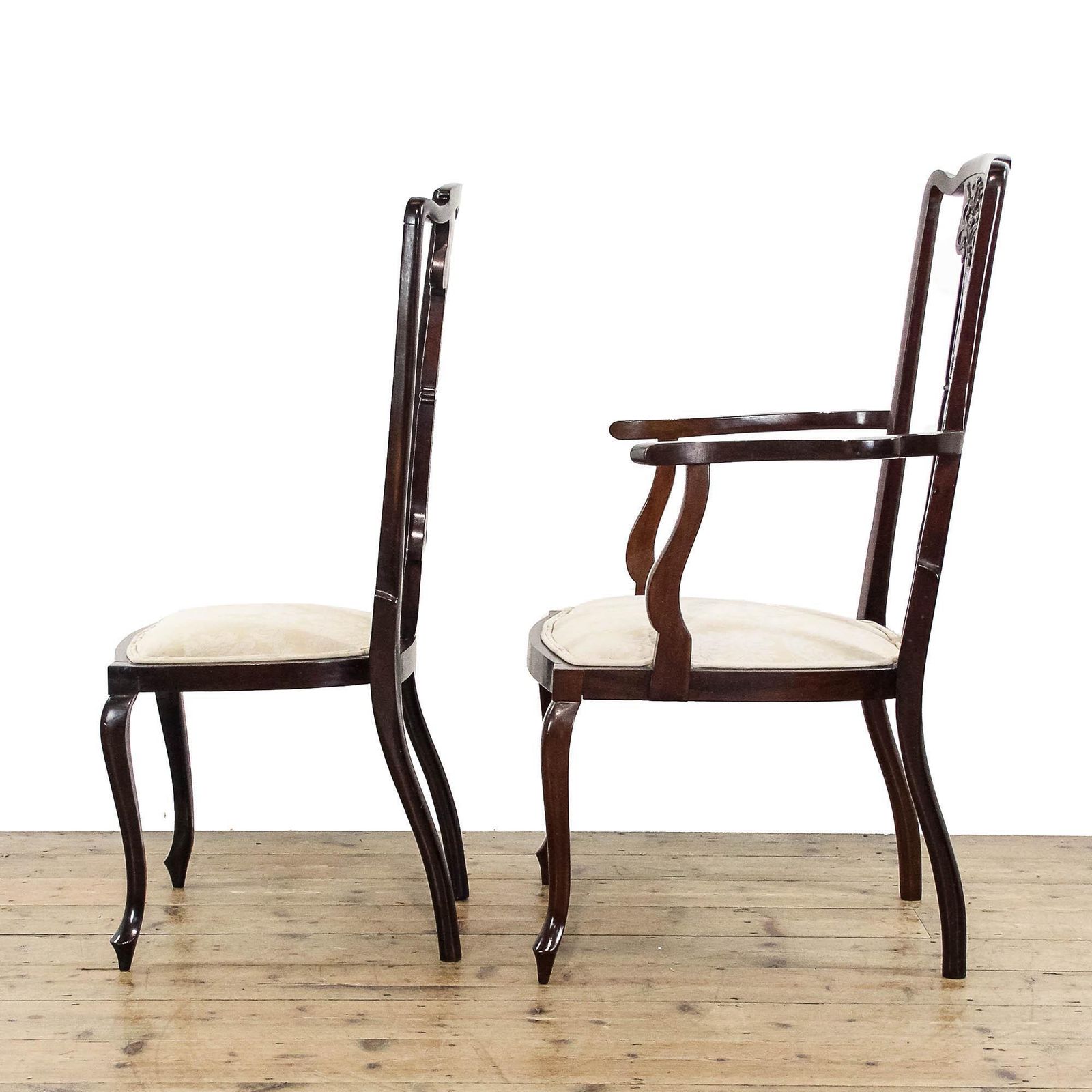 Six Antique Mahogany Dining Chairs | Antique Dining Chairs | Antique Dining Chairs | Set Of Chairs (M 5924) photo vinterior
