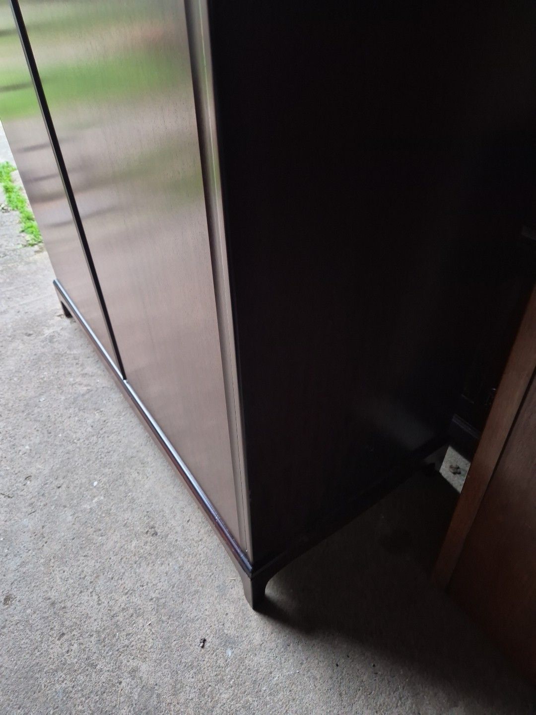 Vintage Large Stag Minstrel Mahogany Double Door Wardrobe photo 85.0