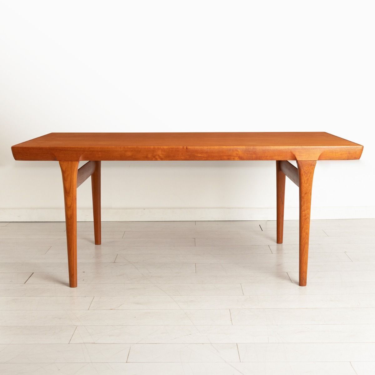 Midcentury Danish Extending Dining Table In Teak By Kofod Larsen For Faarup Mobelfabrik C.1965