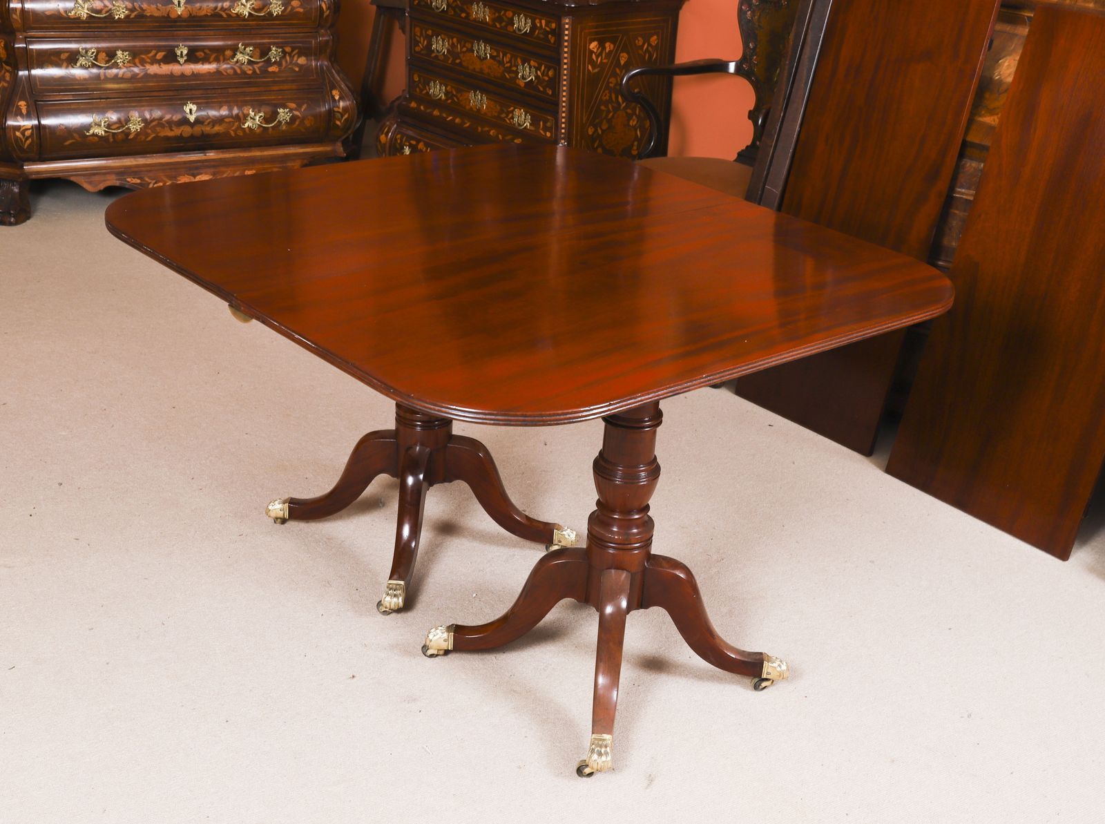 George III Regency Period Dining Table Set Circa 1820  19th C photo buy