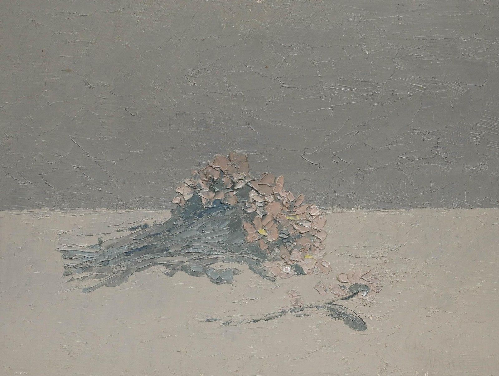 Bernard Myers (1925 2007) 20th Century Oil, Still Life With Flowers photo furniture