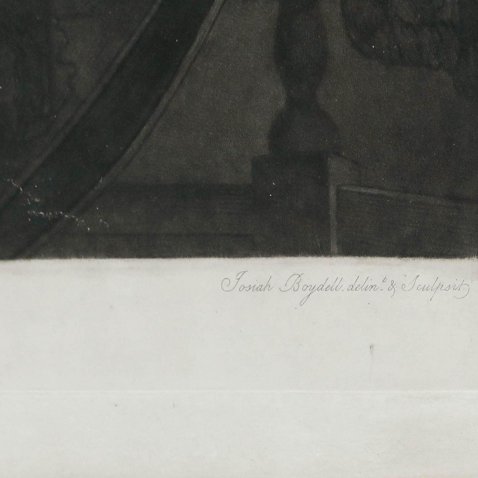 photo furniture Josiah Boydell After Rembrandt 1781 Mezzotint, The Preacher And His Wife