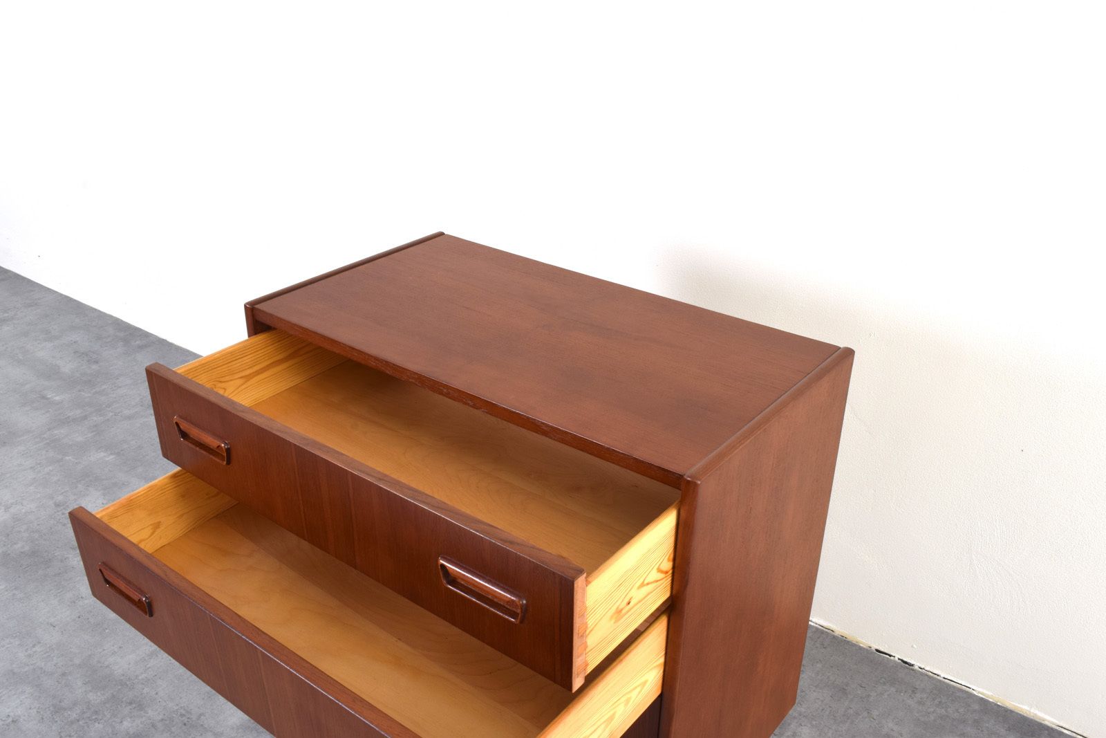 photo buy Mid Century Danish Teak Chest Of Drawers, 1960s.