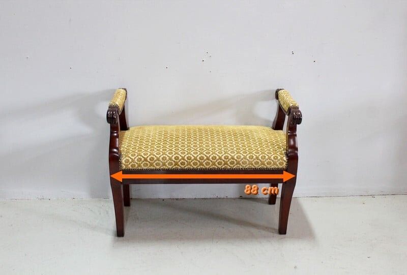photo for sale Small Banquette Middle Restoration   19th Century