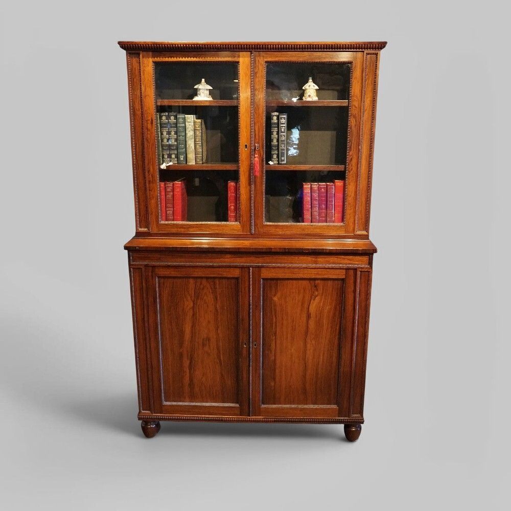William IV Rosewood Bookcase, 1800s