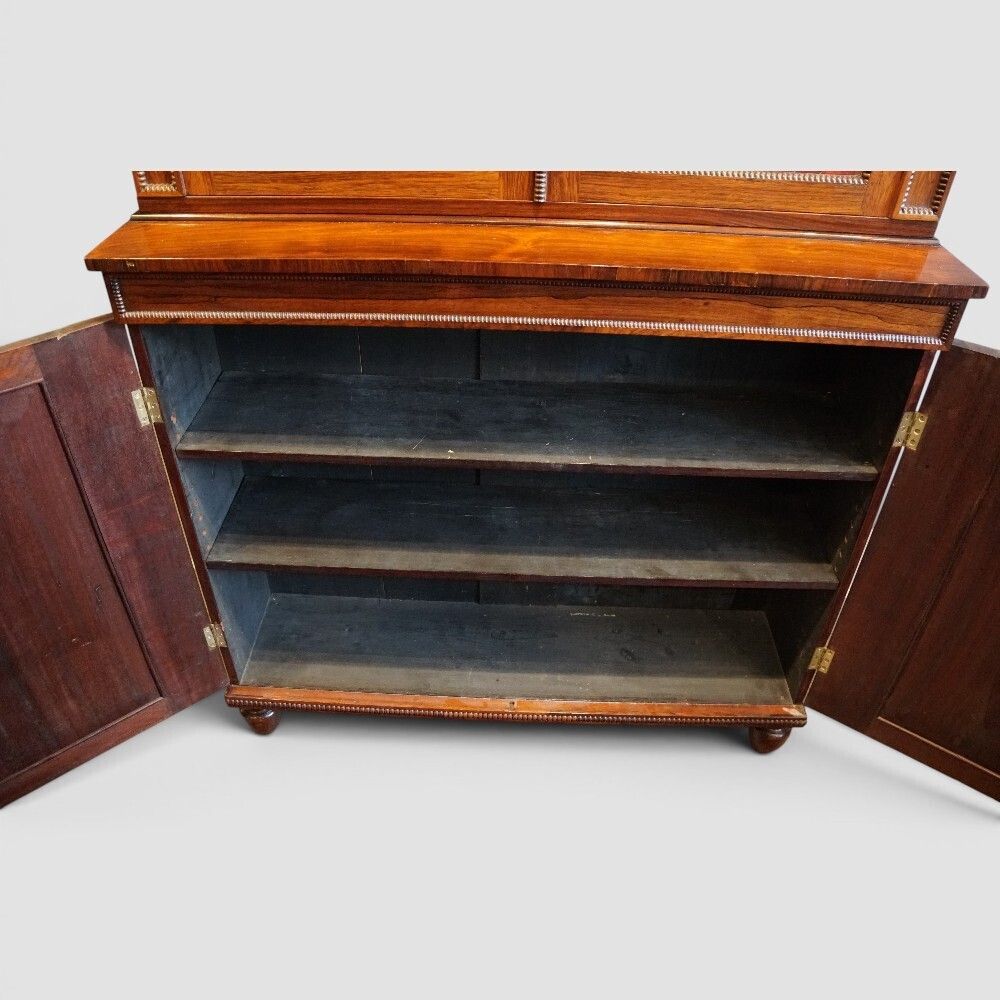 William IV Rosewood Bookcase, 1800s photo furniture
