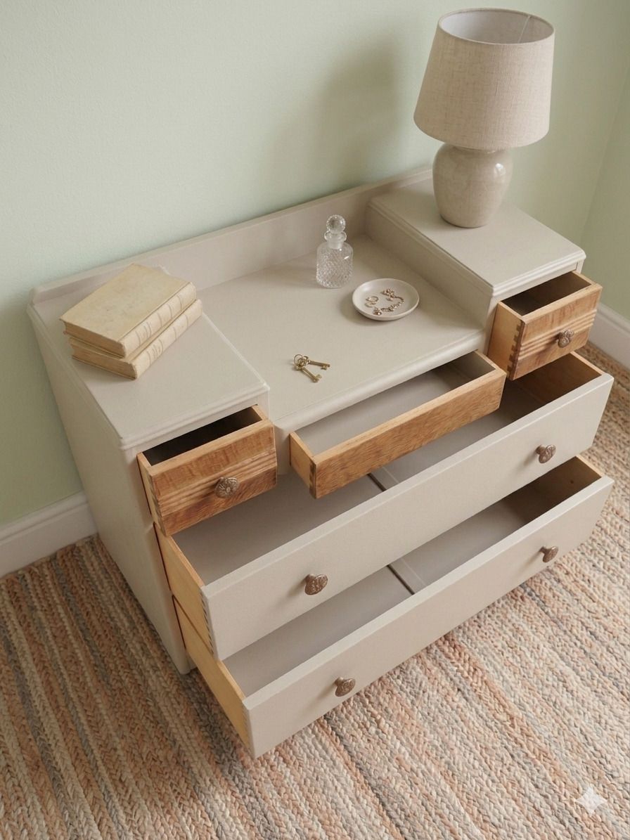 Vintage Dressing Table, Mid 20th Century photo Furniture