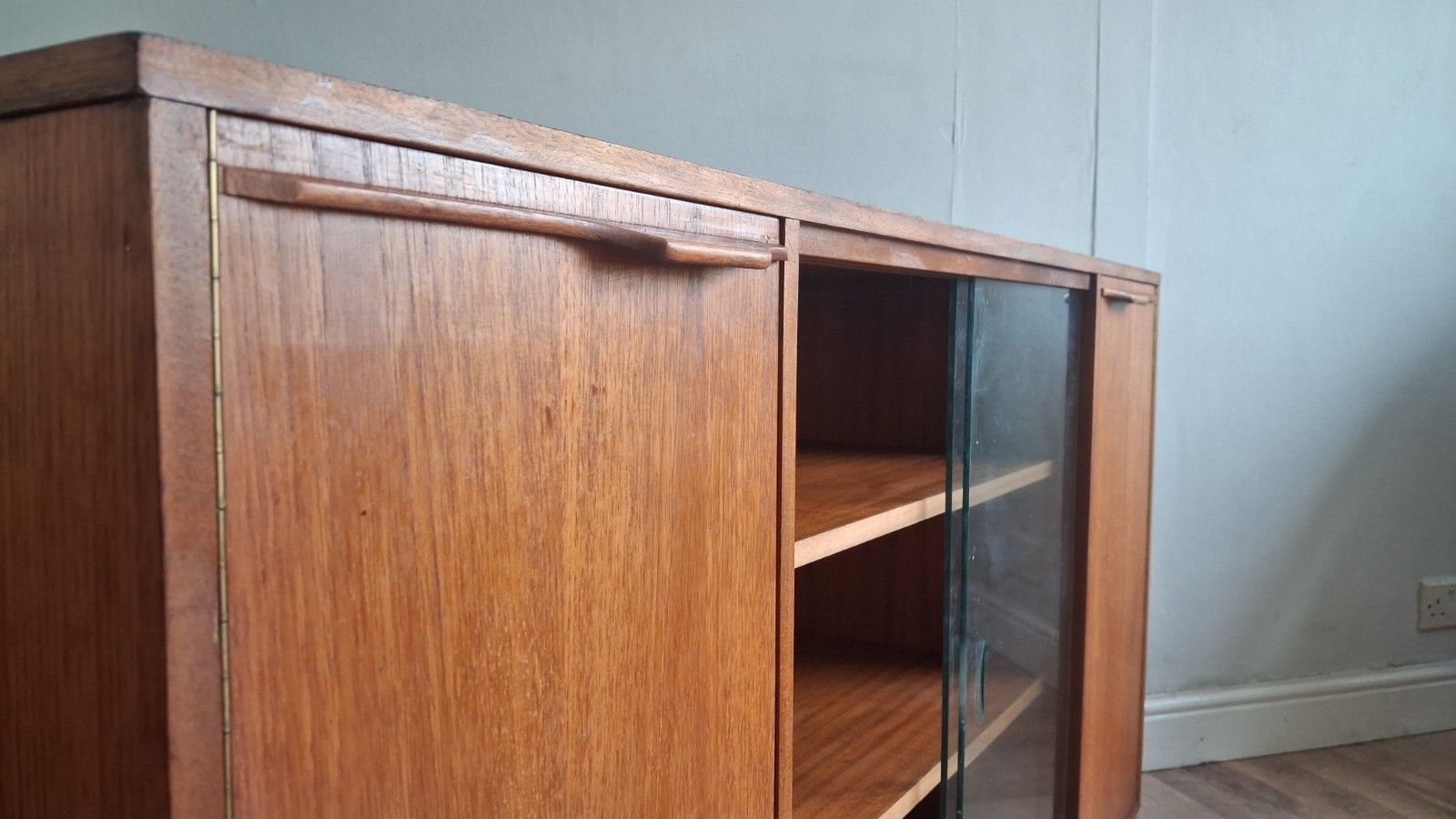 photo furniture Delightful  1970's Mid Century Teak Drinks/Cocktail Cabinet ,Bookcase,Sideboard