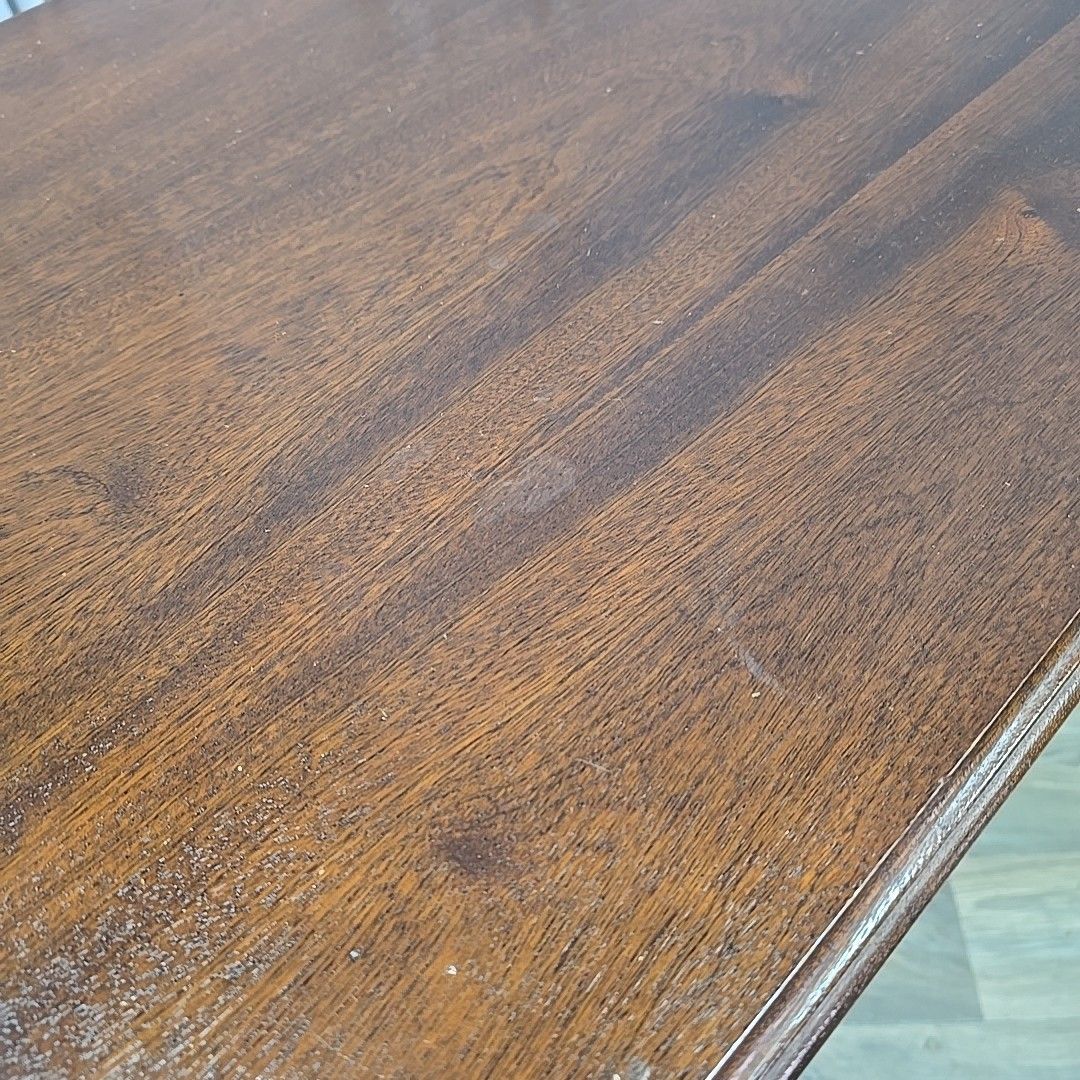 Antique Style Writing Table Console Desk Georgian Mahogany Drawers Wooden photo buy