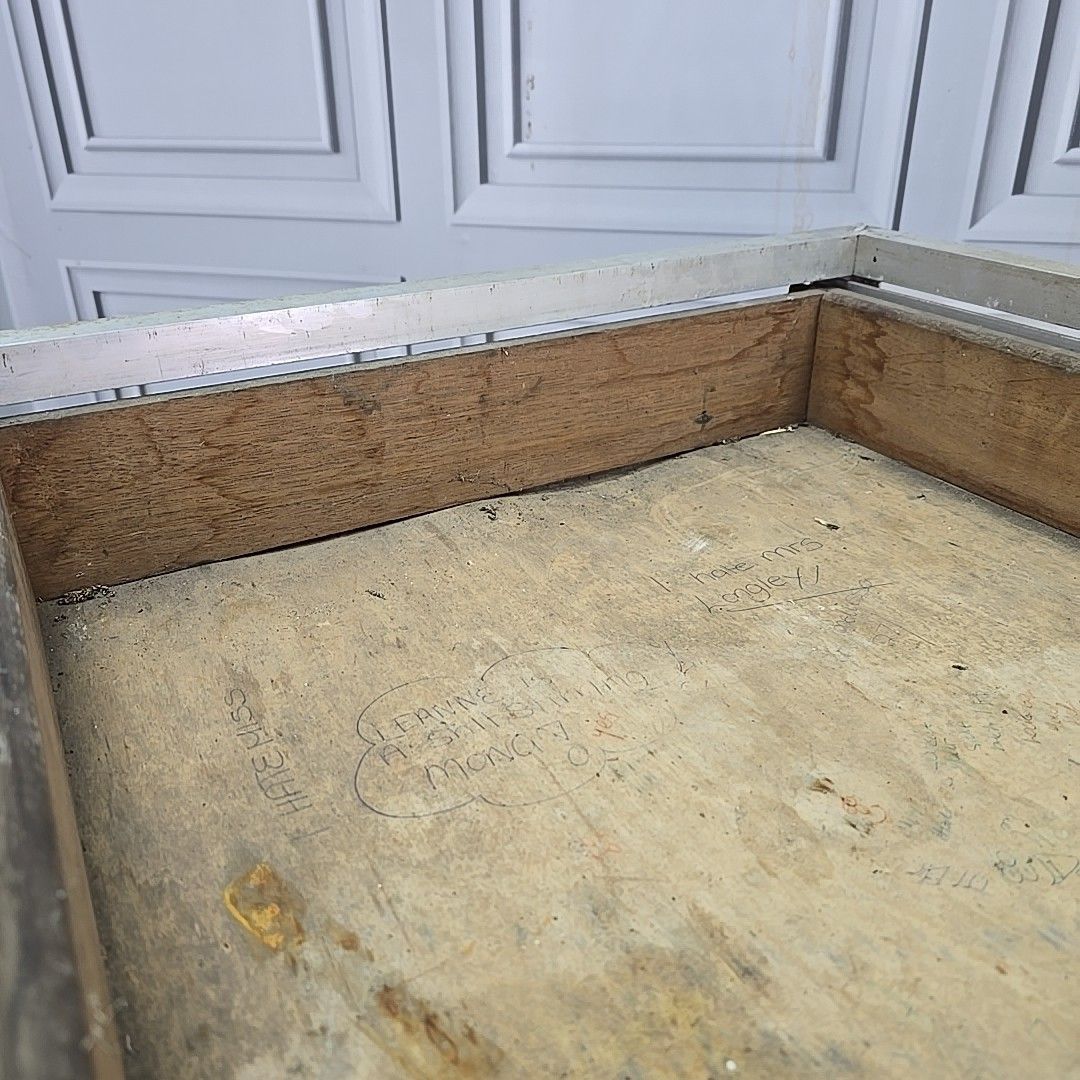 Vintage Industrial Workshop Drawers Reclaimed Wooden Parts Filing Cabinet Retro photo Furniture