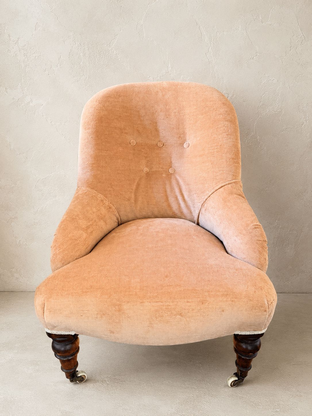 A Victorian Iron Back Nursing Chair photo furniture