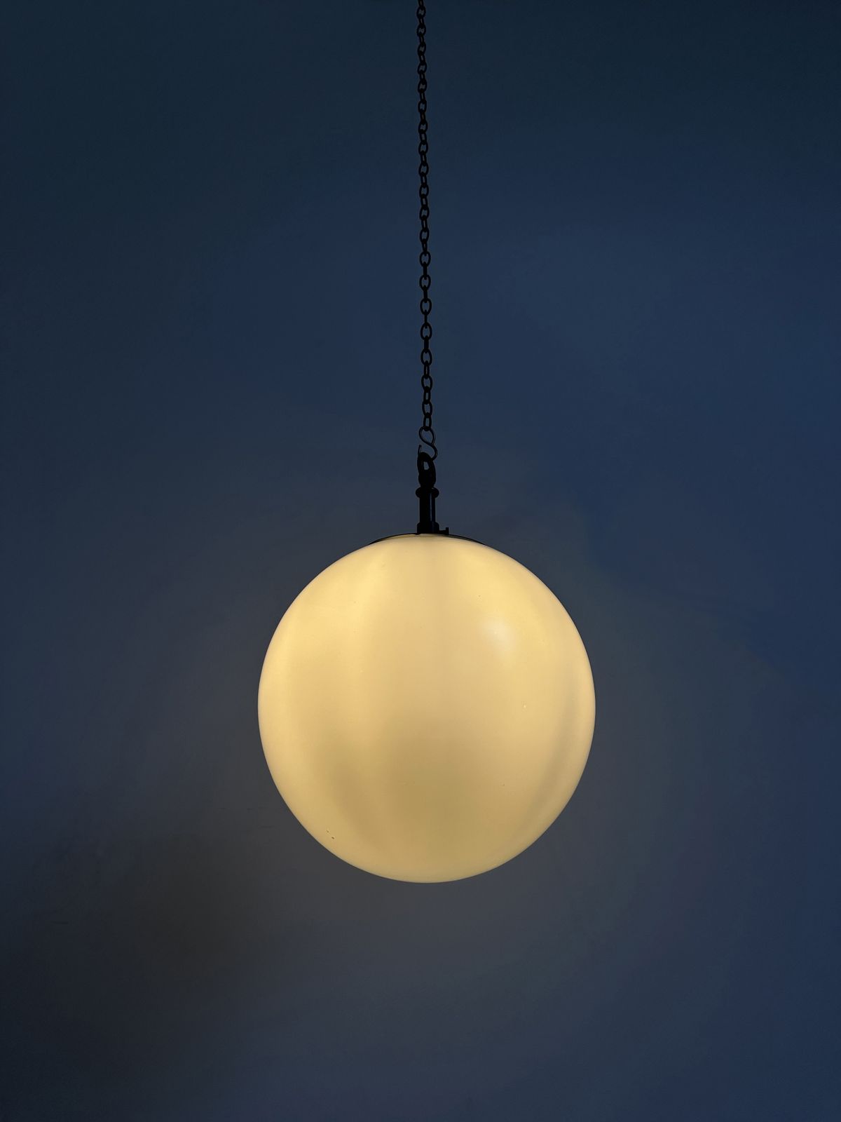 Run Set Antique Church Opaline Milk Glass Pearlescent Glass Globe Ceiling Pendant Light By Hailwood & Ackroyd photo furniture