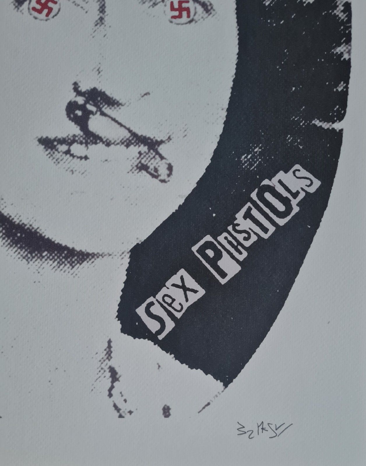 Banksy * Dios Salve A La Reina * 50 X 35 Cm * Litografía * Limitada # 14/60 photo vinterior