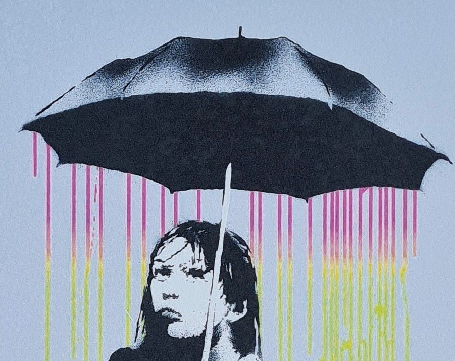 Banksy * Nola * 50 X 40 Cm * Lithografie * Kunstdruck * Limitiert # 88/600 photo 7757.0