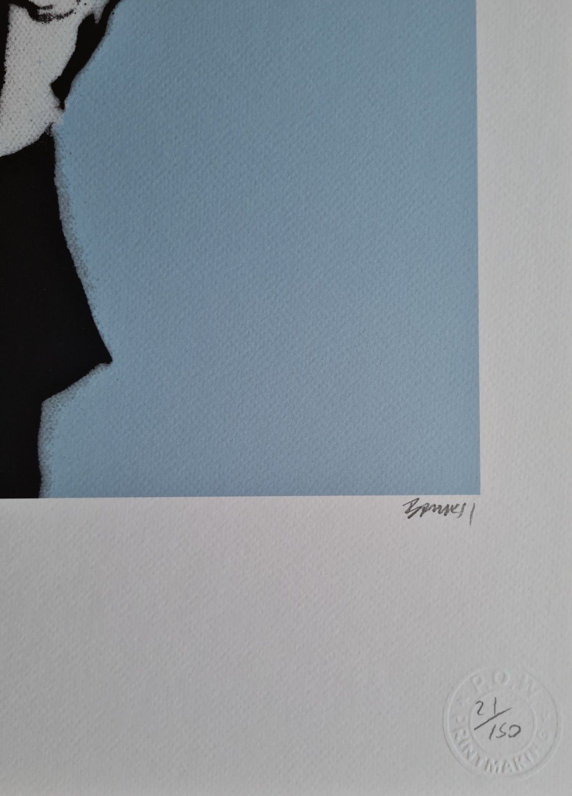 Banksy * Bomb Hugger * 50 X 35 Cm * Lithografie * Kunstdruck *Limitiert # 21/150 photo vinterior