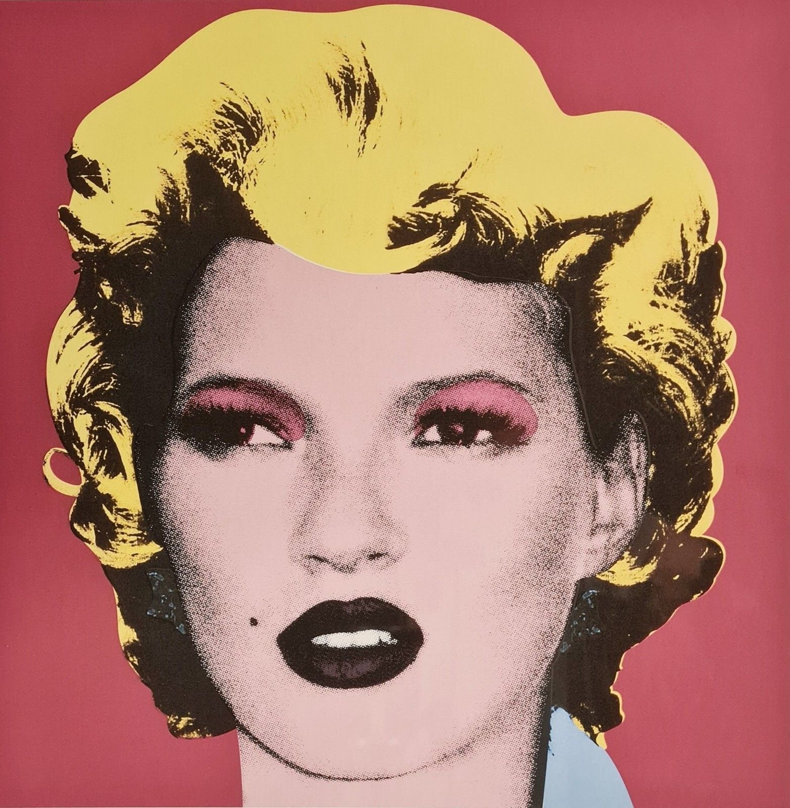 Banksy * Kate Moss * 70x50 Cm * Lithografie * Limitiert # 57/150 photo furniture